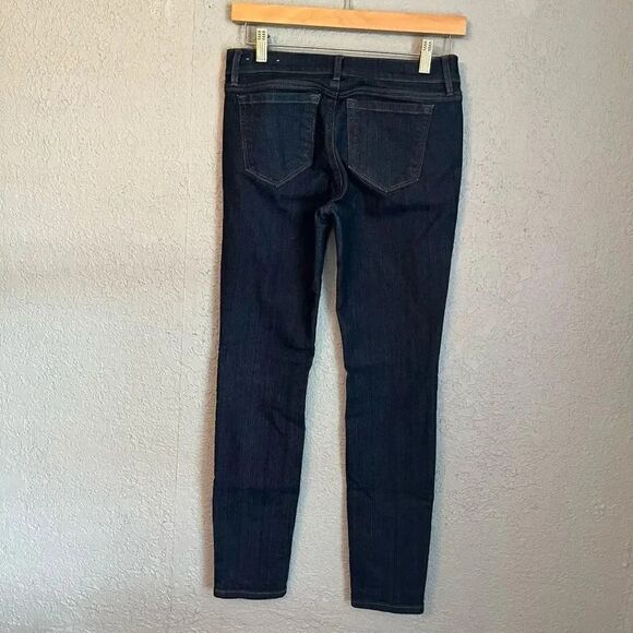 Loft Outlet Modern Skinny Dark Wash Denim Womens Size 2p - Picture 3 of 4